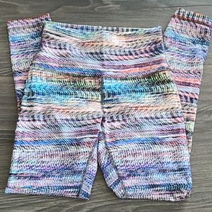 Lululemon wunder train 25" pants size 6